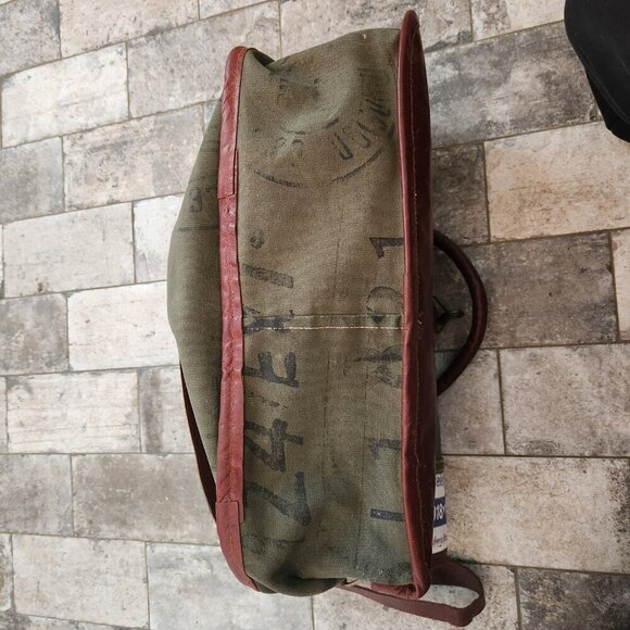 Mona B Canvas Messenger Bag - Picture 5 of 6